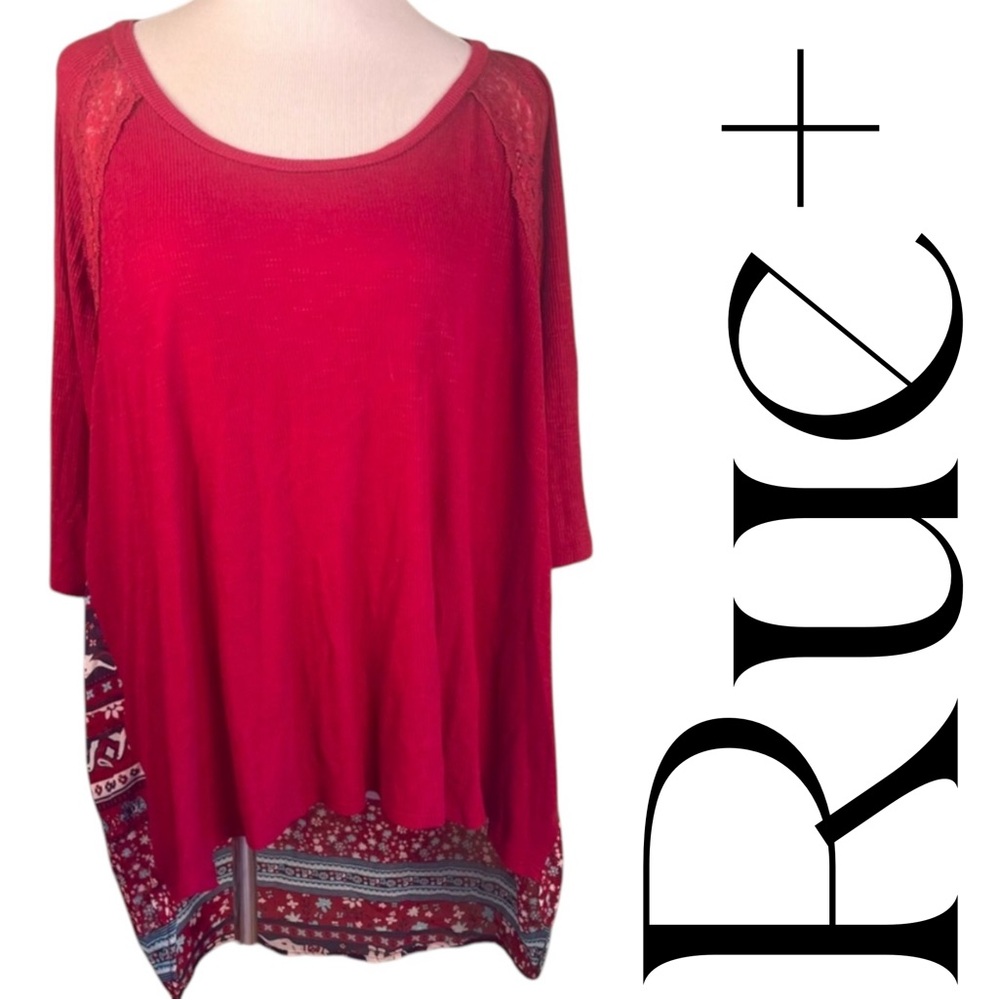 2x Rue + blouse